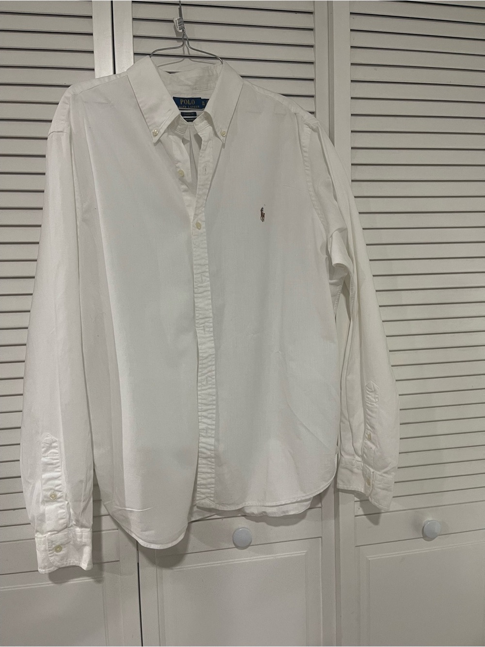 Polo by Ralph Lauren White Button-Down Oxford Shirt